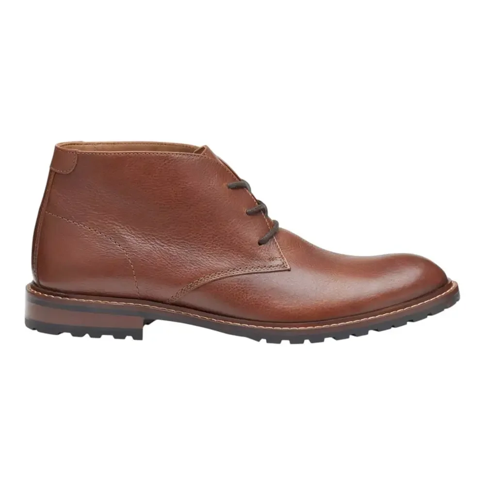 Johnston & Murphy Men's Boswell Leather Chukka Boots Tan Size 13